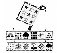 Baby Toys Crib Bumper Newbron Cloth Book Infant Rattles Knowledge Around Multi-Touch Bed Bumper Baby Toys 0-12 Months