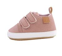Baby Trainers for Infants Soft Slip Shoe with Rubber Sole Ideal for First Walking Trials Non-Slip Children's Shoes Rubber Comfortable Walking Trainers for Boys Girls, pink, 0-6 Months