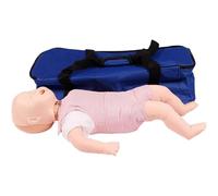Baby Training Model Life Size First Aid Resuscitation Manikins Newborn Choking Airway Obstruction Training Model PVC First Aid Training for Education A