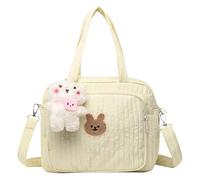 Baby Travel Bag - Baby Change Bag | Baby Changing Bag | Durable Bag Bag, Multiple T Car Organiser for Girls, Nursery | Additional Fabric in the Right Bag | Hoc, beige, Siehe Beschreibung