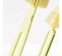 Baby Travel Bottle Cleaner Kit - Portable Citizen, Compact Cleaning Set | Multifunctional Nipple Tool, Soap Dispenser, Cup Rim Silicone, Perfect Feeding for Children, Nursery