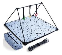 Baby Travel Mat 0-6 Months Baby Play Mat Baby Travel Essentials for Newborns Tummy Time Floor Portable Dots