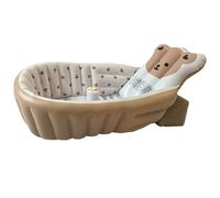 Baby Tubs | Baby Shower Tub for Toddler | Adjustable Bathing Support Seat, Foldable Sitting Shower Bathtub for Camping Beach Travel Outdoor