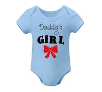 Baby Twin Gift Pack 0-6M - Matching Cotton Bodysuits, Unisex Newborn Romper Outfits for Infant Boys Girls Sky Blue-style 3months