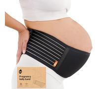 Baby Uma Pregnancy Support Belt - Breathable & Lightweight Belly Bands for Pregnancy, Maternity Belt with Velcro Side Fastener & Adjustable Compression from 70 to 160 cm (XL)