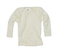 Engel - Baby-Schlupfhemd Langarm Feinripp - Merino base layer size 62/68, sand