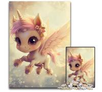 Baby Unicorn Cute Puzzles 1000 Pieces for Adults Jigsaw Puzzles for Adults for Birthdays And Holidays 1000 PCS(38x26cm)
