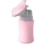 Baby Urinal, Travel Potty, Crisis Toilet, Leak-Proof Design, Portable Lightweight Build, Outdoor Car Trips and Camping Use, 7.87x4.72x3.15 Inches, Blue, Pink Color, 1 Piece
