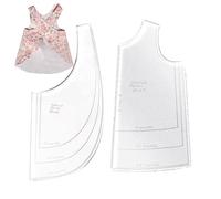 Baby Vest Sewing Template,Reversible Doll Clothes Making Supplies Template Patterns, Doll Clothes Making Supplies for Kids Clothes