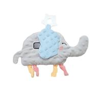 Baby Vibrating Sleep Cute Animal Baby For Sleep 3 Adjustable Vibration Modes 90 Min Timer Infant Portable Sleep Soothing Doll Toy For Home & Travel Tgq562 (Grey, 14x28cm)