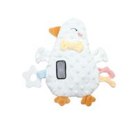 Baby Vibrating Sleep Cute Animal Baby For Sleep 3 Adjustable Vibration Modes 90 Min Timer Infant Portable Sleep Soothing Doll Toy For Home & Travel AhP393 (B, 24.5x22.5cm)
