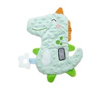 Baby Vibrating Sleep Cute Animal Baby For Sleep 3 Adjustable Vibration Modes 90 Min Timer Infant Portable Sleep Soothing Doll Toy For Home & Travel Tyj874 (Green, 27x20.5cm)