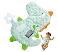 Baby Vibrating Soother, Cute Animal Crib Soother for Sleep, 3 Adjustable Vibration Modes, Infant Portable Sleep Soothing Doll Toy for Home & Travel, Green, Winter Decor