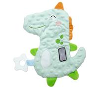 Baby Vibrating Soother, Cute Animal Crib Soother for Sleep, 3 Adjustable Vibration Modes, Infant Portable Sleep Soothing Doll Toy for Home & Travel, Green