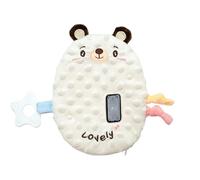 Baby Vibrating Soother - Portable Sleep Aid with Gentle Vibration andSoothing Sounds | Adjustable Timer, Soft Plush Design for Crib, Stroller andNursery, Helps Babies Relax andFall Asleep FA