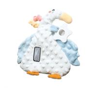 Baby Vibration Soother Toy - Plush Cuddle Buddy with Gentle Vibrations, Soft Sensory Toy for Newborns & Infants, Cute Sleep Aid for Calming & Comfort, 6.69 inch