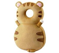 Baby Walker Head Protector Toddler Adjustable Baby Head Protection Backpack Wear Safety Pad (Tiger)