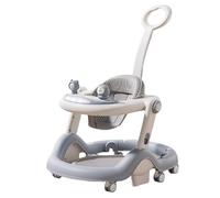 Baby Walker, Height-Adjustable, Universal Wheels, Suitable for Babies from 6 Months to 18 Months, Suitable for Young Children to take Their First Steps(Blue)