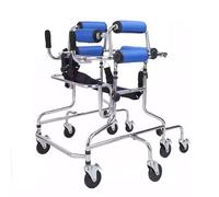 Baby Walker, Portable Multi-Functional Lower Limb Training Stangding Walker, 8 Wheels Anti Tilt, Adjustable Height, for Toddlers Kids Teens with Special Needs