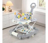 Baby Walker/rocker Bouncer First Steps Push Along Activity Music Ride On Car