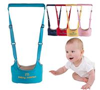 Baby Walking Harness Learn to Walk, Adjustable Kids Walker Helper, Toddler Infant Walker Harness Assistant Belt, Help Baby Walk, Child Walking Assistant Bearing Capacity 0-28 kg (Red, One Size)