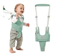 Baby Walking Harness Toddler Walking Aid Belt for Trainer and Support 7-24 Months (All Seasons-Green-1819)