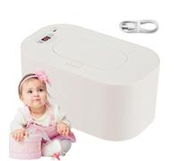 Baby Warmer Wipes,USB Baby Wipes Warmer Container - Diaper Insulation Box, Large Capacity Travel Tissue Dispenser with Smart Precise Temperature Control