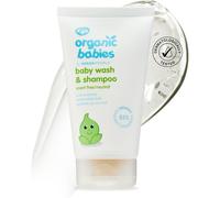 Baby wash and Shampoo Scent Free Eczema Friendly Gentle Bubble Bath Green People