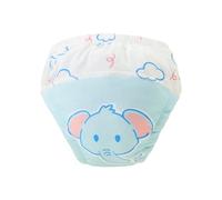 Baby Washable Cotton Learning Pants Soft Breathable Fabric Fun Printed Design Elastic Waist Toilet Practice Essential Breathable Washable Baby Underwear