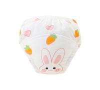 Baby Washable Cotton Learning Pants Soft Breathable Fabric Fun Printed Design Elastic Waist Toilet Practice Essential Breathable Washable Baby Underwear