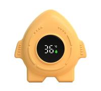 Baby Water Temperature for Bathtub, Bath Temperature Toy | High Sensitivity Cartoon Rocket Bath Temperature Tester Digital LED Display | Bath Toys for B