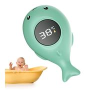 Baby Water Temperature for Tub | Digital LED Bathtub Temp Gauge | High Precision Baby Bath Floating Toy Safety Temperature Gauge with 3 Color Backlit