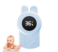 Baby Water Temperature Gauge | Digital Cute Rabbit Waterproof Floating Temp Gauge | Cartoon Multifunctional Bathtub Safety Sensor for Easter, Children's Day