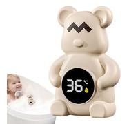 Baby Water Temperature Gauge - Kids Bath Warmth Indicator - Water Toy Bear Shape for Children Home Spa Swimming Pool Lake Outdoor Shower Hot Spring Indoor