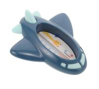 Baby Water Thermometer for Bath Time Accurate Waterproof Pp Blue | Newborn Use, Easy Room Reading, Cute Airplane Style, Versatile Household Tool for Bath Safety