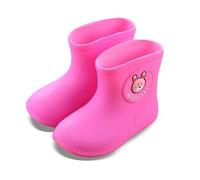 Baby Wellies for Boys Girls, Lightweight Child Kids Wellies, Animal Cartoon Pattern Welly Boots, Infant Rain Boot Wellingtons Waterproof Boots for 1-10 Years