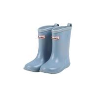 Baby Wellies Size 3, Wellies for Kids Unisex Boys Girls Rain Boot Barefoot Wide Fit Wellington Boots Slip-Resistant Rubber Water Shoes Pvc Fully Waterproof for Outdoor, Gardening & Wet Weather Light B