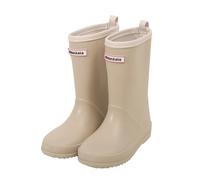 Baby Wellies Size 3, Wellies for Kids Unisex Boys Girls Rain Boot Slip-Resistant Barefoot Wellington Boots Pvc Fully Waterproof Water Shoes Rubber Wide Fit for Outdoor, Gardening & Wet Weather