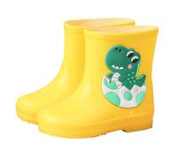 Baby Wellington Wellies Kids Welly Rain Boots Booties Shoes Galoshes | Pull On Style, Dinosaur Print Upper, Reinforced Toe Bumper, Tall Slim Shaft, Glossy Wipe Clean Upper, Smooth Outer Shell