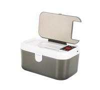 Baby Wet Wipe Warmer, Portable Traveling Dispenser Led Lights for Easy Access, USB Charging with Compact Design, for Camping Car Road Trips Baby Care, 7.87x5.51x3.94 Inches