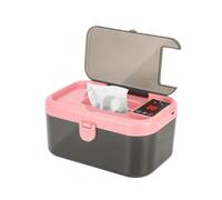 Baby Wet Wipe Warmer - Portable Wipe Warmer and Dispenser with Lights | Rapid Heating Baby Product for Traveling Business Trips Road Trips Camping