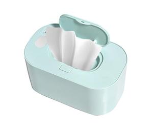 Baby Wet Wipes Heater Wet Wipes Iinsulation Box Without Display Screen USB Power Supply Constant Temperature Version Comfort and Safety for Baby Green (Constant Temperature)