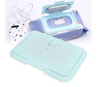 Baby Wet Wipes Heater with Temperature Control, Portable Dispenser with Compact Slim Design for Home and Car, Light Blue