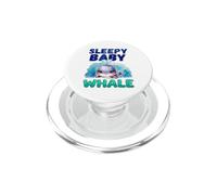 Baby Whale Calf Cute PopSockets PopGrip for MagSafe