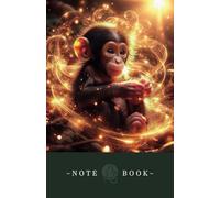 Baby Wild Animals - Chimpanzee Baby ‘Chimp’ Lined Notebook Journal: 100 cream lined pages - A perfect gift for any occasion