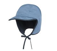 Baby Winter Earflap Beanie Hat Fleeced Lined Trapper Hat Waterproof Outdoor Skull Ski Cap Toddler Winter Warm Hooded Earflaps Hat for Boys Girls 2-4 Years Old Grey