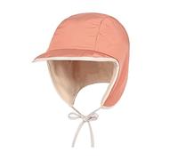 Baby Winter Earflap Beanie Hat Fleeced Lined Trapper Hat Waterproof Outdoor Skull Ski Cap Toddler Winter Warm Hooded Earflaps Hat for Boys Girls 2-4 Years Old Orange