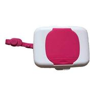 Baby Wipe Case Portable Wet Tissue Dispenser Case Travel Wipe Holder Box (red)