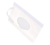 Baby Wipe Case Travel Holder Keeps Wipes Moist Set of Wet Wipes Holders Cases Portable Travel On The Go Refillable Dispenser Container Waterproof Wipe Container with Sealed Zipper