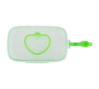 Baby Wipe Dispenser | Portable Wet Tissue Dispenser Travel Wipes Case - Reusable Wipes Container Wipe Box Dispenser with Lid for Living Room Bedroom Bathroom